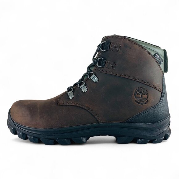 Timberland Chillberg Mid Waterproof Insulated Men's Dark Brown Boots TB1A64N8931 - Picture 1 of 10